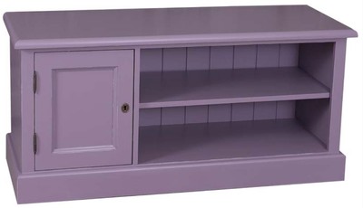 4251549300519 - Landhausstil Fernsehschrank Lila 120 x 40 x H 56 cm - Landhausstil Sideboard