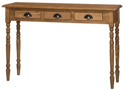 4251549300762 - Landhausstil Konsole Naturfarben 120 x 35 x H 79 cm - MÃ¶bel im Landhausstil