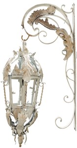 4251549300991 - Barock Wandleuchte Creme 36 x 60 x H 115 cm - Leuchten & LÃ¼ster im Barockstil