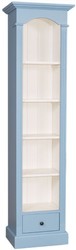 4251549302131 - Landhausstil Regalschrank Hellblau   WeiÃ 50 x 33 x H 190 cm - Landhausstil Kollektion