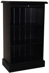 4251549302230 - Landhausstil BÃ¼cherschrank Schwarz 58 x 32 x H 98 cm - Landhausstil BÃ¼romÃ¶bel
