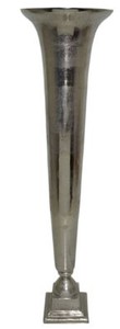 4251549302575 - Antik Stil Vase Aluminium 25 cm - 25 cm - H 95 cm - Hotel Dekoration - Barock BlumengefÃ¤ss Pflanzentopf