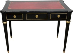 4251549304296 -  Barock Schreibtisch Schwarz   Gold   Bordeaux SekretÃ¤r Luxus MÃ¶bel