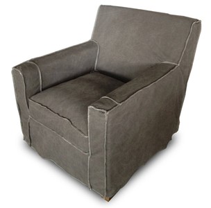 4251549305217 - Luxus Wohnzimmer Sessel Grau 82 x 80 x H 81 cm - WohnzimmermÃ¶bel