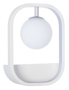 4251549306214 - Luxus Wandleuchte WeiÃ   Silber 178 x 11 x H 25 cm - Wohnzimmer Wandlampe