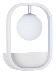 4251549306214 - Luxus Wandleuchte WeiÃ   Silber 178 x 11 x H 25 cm - Wohnzimmer Wandlampe