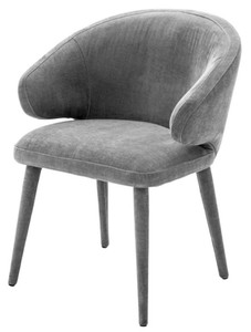 4251549306542 - Designer Esszimmerstuhl Grau 62 x 55 x H 79 cm - Luxus MÃ¶bel