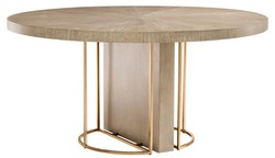 4251549308300 - Luxus Esstisch Braun   Messing Ã 150 x H 75 cm - Luxus QualitÃ¤t