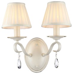 4251549309635 - Barockstil Kristall Wandleuchte Creme   Gold 33 x 20 x H 35 cm - Barock MÃ¶bel