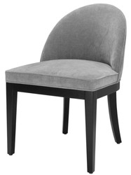 4251549313403 - Luxus Esszimmerstuhl Grau   Schwarz 55 x 61 x H 84 cm - Luxus MÃ¶bel