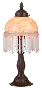 4251549313601 - Barockstil Tischleuchte   Hockerleuchte Mehrfarbig Ã 15 x H 34 cm - Barock Leuchte