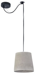 4251549315049 - HÃ¤ngeleuchte Grau Ã 19 x H 17 cm - Moderne Pendelleuchte mit Beton Lampenschirm