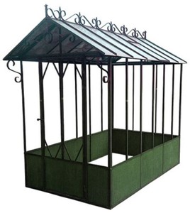 4251549315681 - GewÃ¤chshaus 150 x 245 x H 265 cm - Alle Farben - GewÃ¤chshaus aus Schmiedeeisen verzinkt