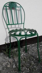 4251549317227 - Gartenstuhl 40 x 40 x H 90 cm - verschiedene Farben - Handgefertigte GartenmÃ¶bel im Jugendstil