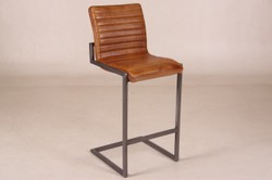 4251549318125 - Designer  Barstuhl Braun - Barhocker - MÃ¶bel Restaurant Hotel