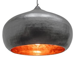 4251549321019 - Luxus HÃ¤ngeleuchte Grau Ã 85 x H 60 cm - Moderne Pendelleuchte im Industrie Design
