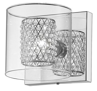 4251549321927 - Wandleuchte Silber 13 x 14 x H 13 cm - Hotel & Restaurant Leuchte