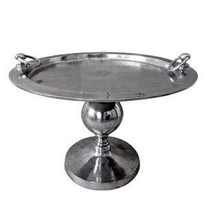4251549322085 - Designer Aluminium Beistelltisch HÃ¶he 47 cm - Luxus WohnzimmermÃ¶bel