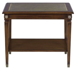 4251549324126 - Mahagoni Beistelltisch Braun   GrÃ¼n 64 x 43 x H 54 cm - Luxus Wohnzimmer Beistelltisch