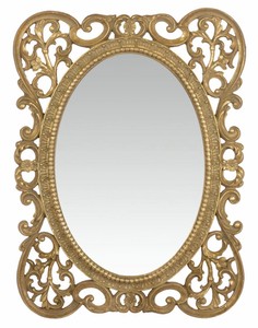 4251549324713 - Barockstil Polyresin Wandspiegel Gold 291 x H 391 cm - BarockmÃ¶bel