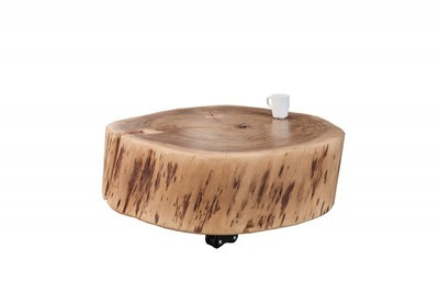 Casa Padrino Designer Solid Wood Coffee Table Acacia Nature 60 X H