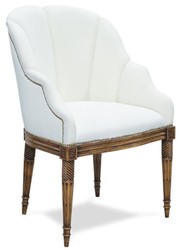 4251549326731 - Luxus Barockstil Salon Stuhl WeiÃ   Braun 61 x 66 x H 95 cm - Hotel MÃ¶bel