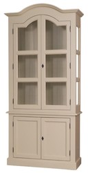 4251549326984 - Landhausstil Wohnzimmerschrank mit 4 TÃ¼ren Beige 104 x 39 x H 220 cm - WohnzimmermÃ¶bel