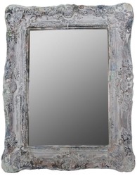 4251549327448 - Barockstil Spiegel   Wandspiegel Antik Grau 42 x H 54 cm - Barock MÃ¶bel