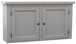 4251549327714 - Landhausstil KÃ¼chenhÃ¤ngeschrank Grau 120 x 31 x H 65 cm - Landhausstil KÃ¼chenschrank mit 2 TÃ¼ren