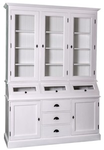 4251549327721 - Landhausstil KÃ¼chenschrank   Buffetschrank WeiÃ 163 x 50 x H 226 cm - Landhausstil MÃ¶bel