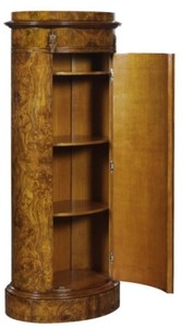 4251549329824 - Luxus Jugendstil Kommode mit TÃ¼r Hellbraun 62 x 39 x H 145 cm - Barock & Jugendstil MÃ¶bel