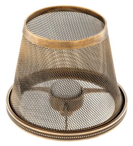 4251549330110 - Luxus Teelichthalter-Lampenschirm Vintage Messing Ã 16 x H 135 cm - Hotel & Restaurant Accessoires