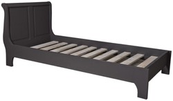 4251549330387 - Massivholz Landhausstil Bett Anthrazit - Verschiedene GrÃ¶Ãen - SchlafzimmermÃ¶bel