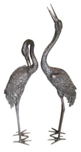 4251549330615 - StÃ¶rche Bronzefiguren Antik Bronze - Luxus Deko Figuren Set