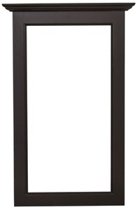 4251549330639 - Landhausstil Spiegelrahmen Schwarz 65 x 8 x H 100 cm - Landhausstil MÃ¶bel