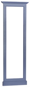 4251549330950 - Landhausstil Spiegelrahmen Blau 65 x 8 x H 195 cm - Landhausstil MÃ¶bel