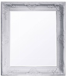 4251549331278 - Barock Wandspiegel Weiss HÃ¶he 47 cm Breite 37 cm - Antik - Handgefertigt