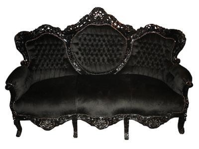 4252006233128 - Baroque Lounge King Black