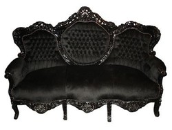 4252006233128 - Baroque Lounge King Black
