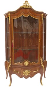 4251549331476 - Barock Vitrine 107 x 56 x H 197 cm - Barock MÃ¶bel - Vitrinenschrank - Wohnzimmerschrank