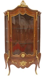 4251549331476 - Barock Vitrine 107 x 56 x H 197 cm - Barock MÃ¶bel - Vitrinenschrank - Wohnzimmerschrank