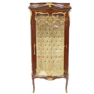 4252006233845 - Barock Vitrine 83 x 48 x H 176 cm - Barock Möbel - Vitrinenschrank - Wohnzimmerschrank 4252006233845 - Barock Vitrine 83 x 48 x H 176 cm - Barock Möbel - Vitrinenschrank - Wohnzimmerschrank