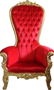 4251549331902 - Barock Thron Sessel Majestic Rot Gold - Riesensessel -Thron Stuhl 4251549331902 - Barock Thron Sessel Majestic Rot Gold - Riesensessel -Thron Stuhl