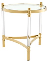 4251549332671 - Wohnzimmer Beistelltisch Gold Ã 50 x H 55 cm - Luxus Kollektion