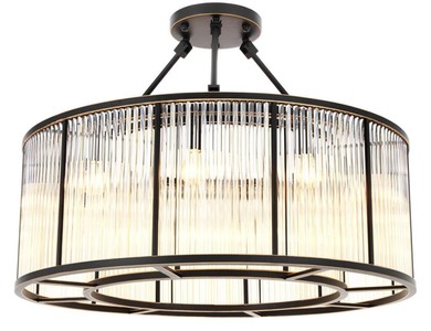 4251549332862 - Deckenleuchte Bronze Ã 80 x H 61 cm - Luxus QualitÃ¤t