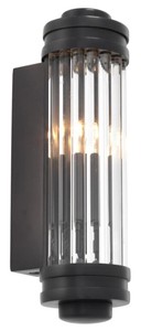 4251549333678 - Wandleuchte   Wandlampe Bronze 7 x 10 x H 26 cm - Hotel & Restaurant Leuchte