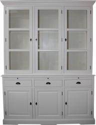 4251549333814 - Landhausstil Küchenschrank Weiss 167 x 51 x H 219 cm - 2 Teiliger Küchenschrank 4251549333814 - Landhausstil Küchenschrank Weiss 167 x 51 x H 219 cm - 2 Teiliger Küchenschrank