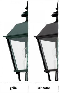 4251549334705 - Jugendstil Gartenlaterne   Terrassenlaterne 20 x 20 x H 116 cm - Verschiedene Farben - Barock & Jugendstil Garten Terrassen Wege Einfahrt Beleuchtung