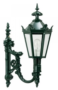 4251549334842 - Barock Garten Terrassen Balkon Eingangsbereich AuÃenwandleuchte   AuÃenlaterne 22 x 38 x H 70 cm - Verschiedene Farben - Edel & Prunkvoll