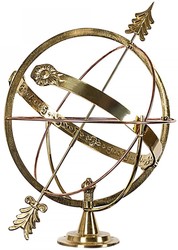 4251549335023 - Jugendstil Garten Deko Sonnenuhr Gold Ã 45 x H 53 cm - Luxus QualitÃ¤t